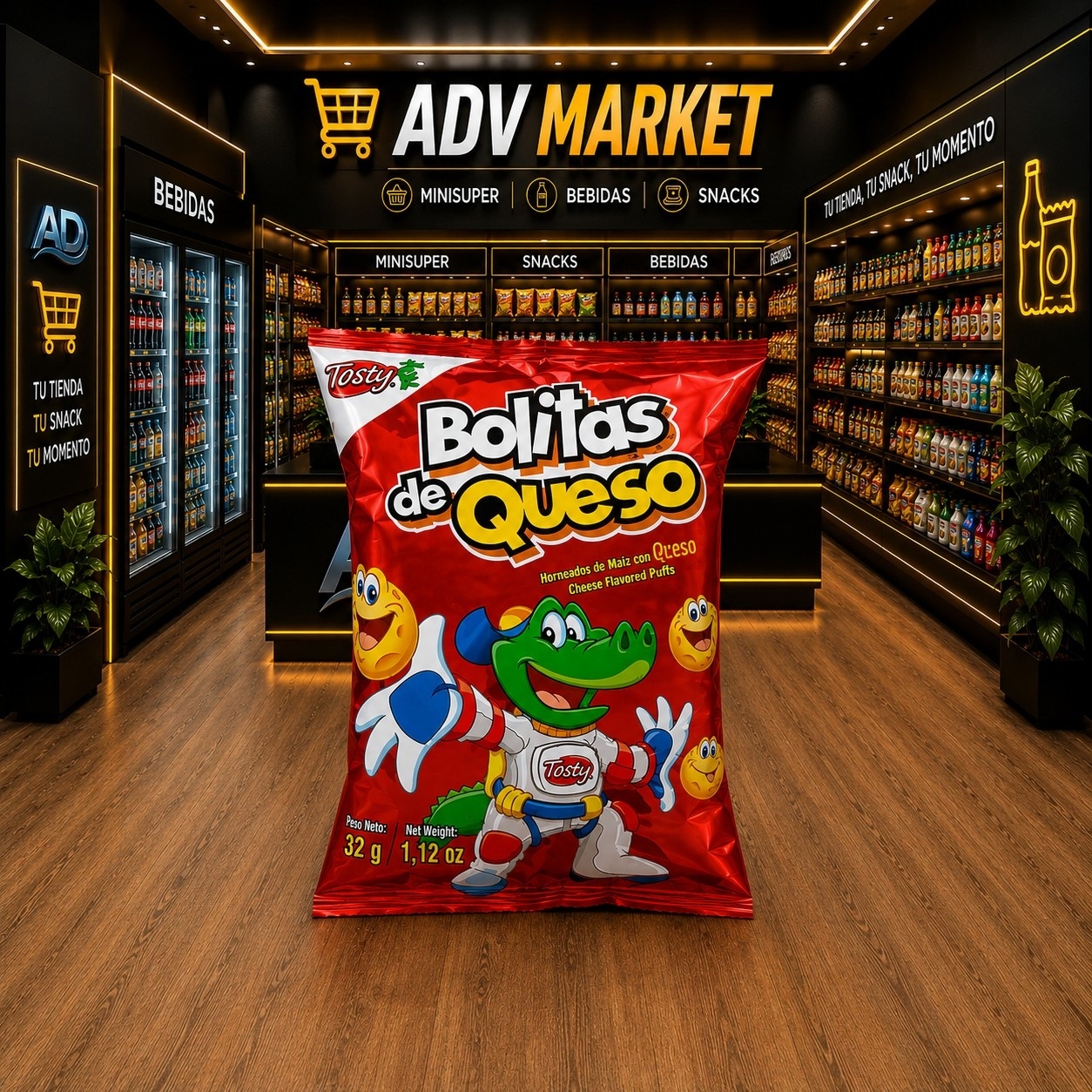 Bolitas de queso 32g